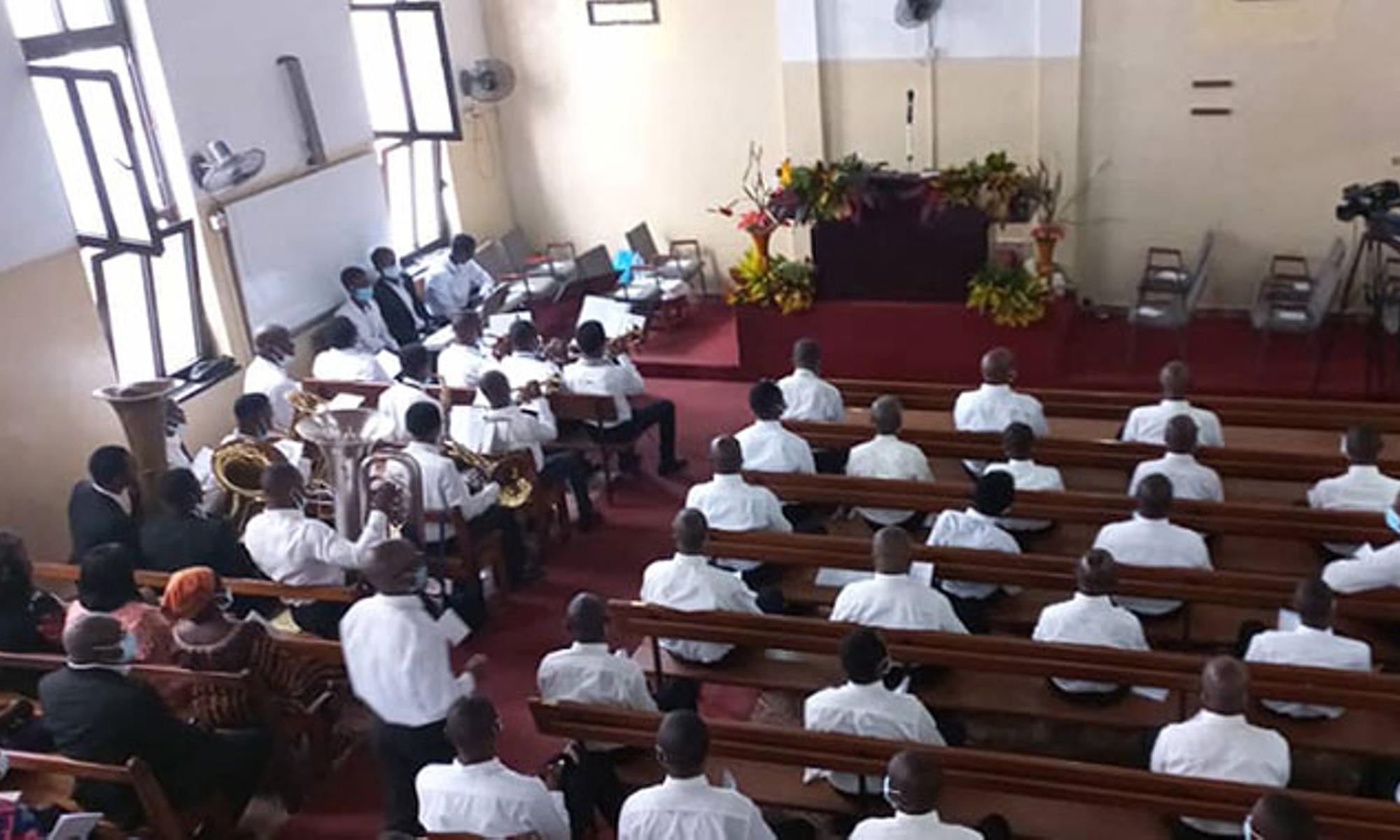 Gottesdienst in Freetown-Central (Sierra Leone)