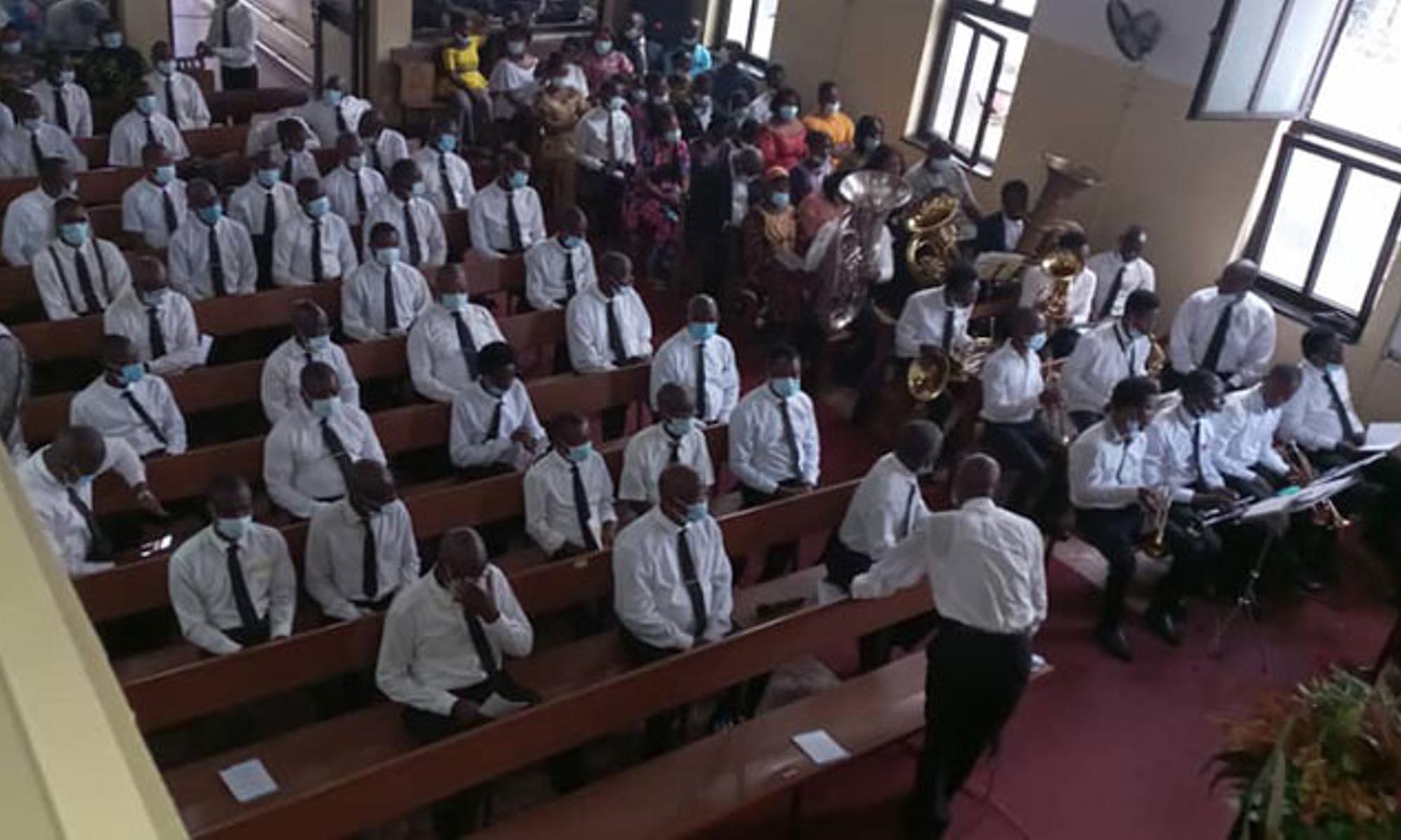 Gottesdienst in Freetown-Central (Sierra Leone)