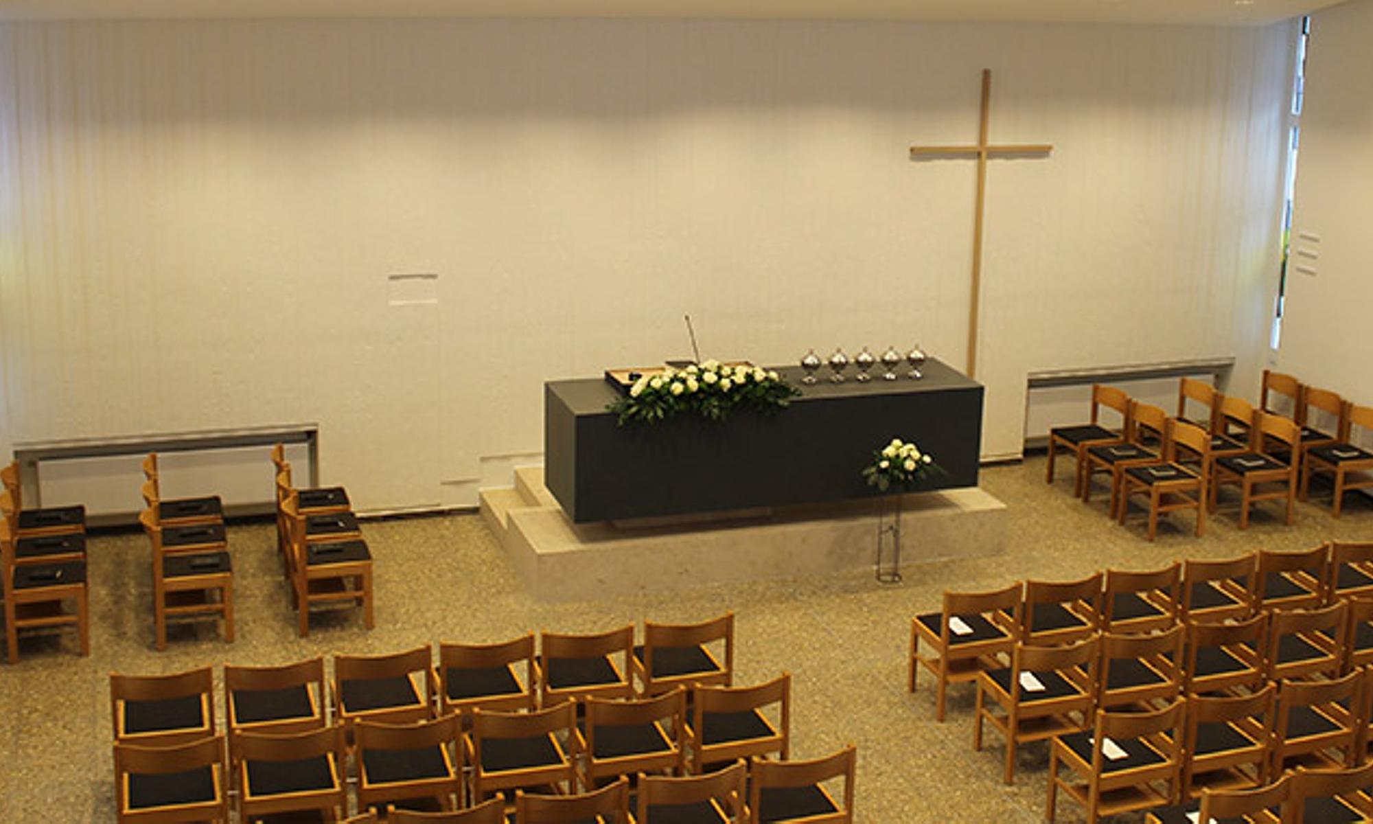 Der neu gestaltete Altarraum