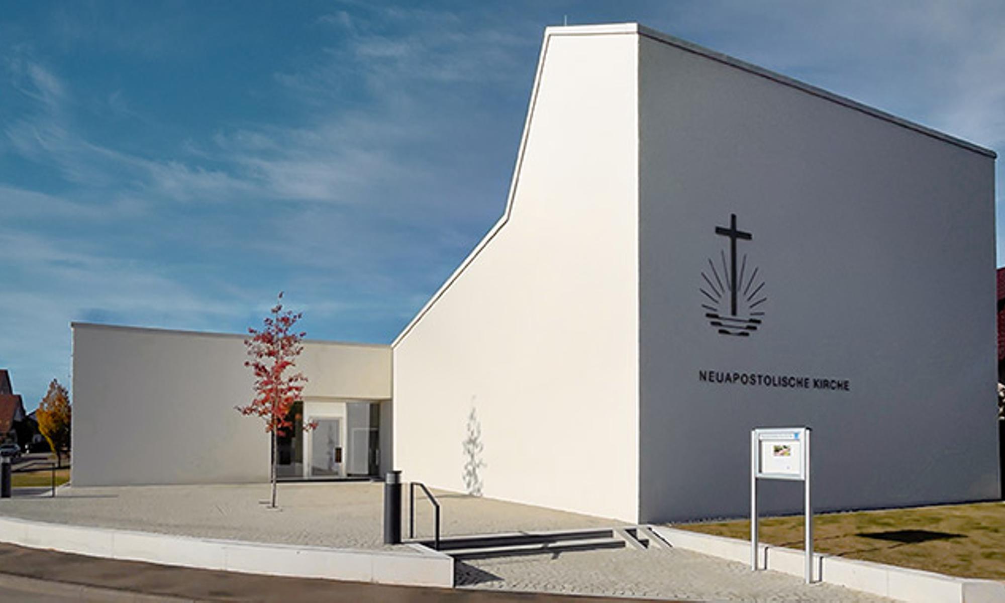 Das neue Kirchengebäude in Calw