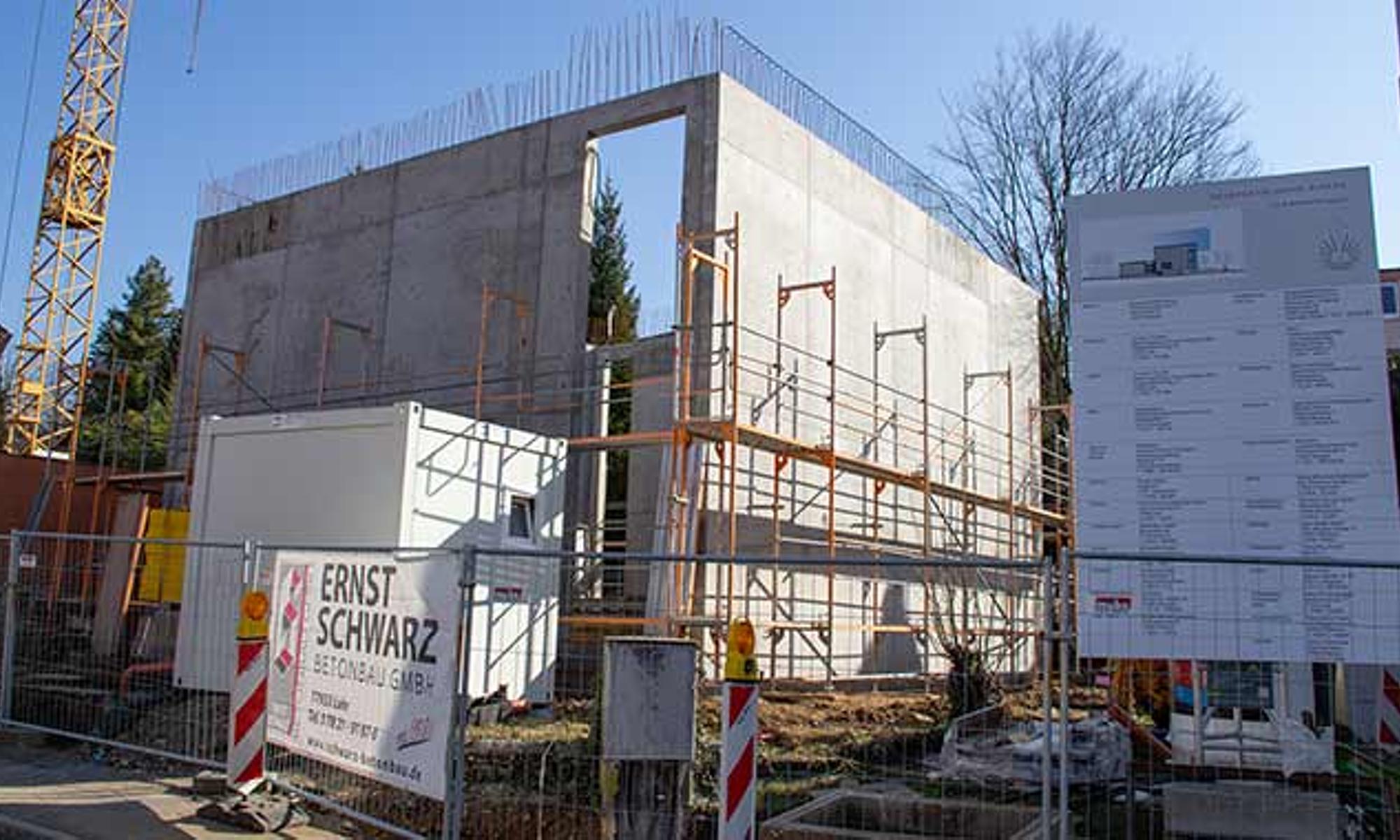 Das neue Kirchengebäude in Emmendingen entsteht