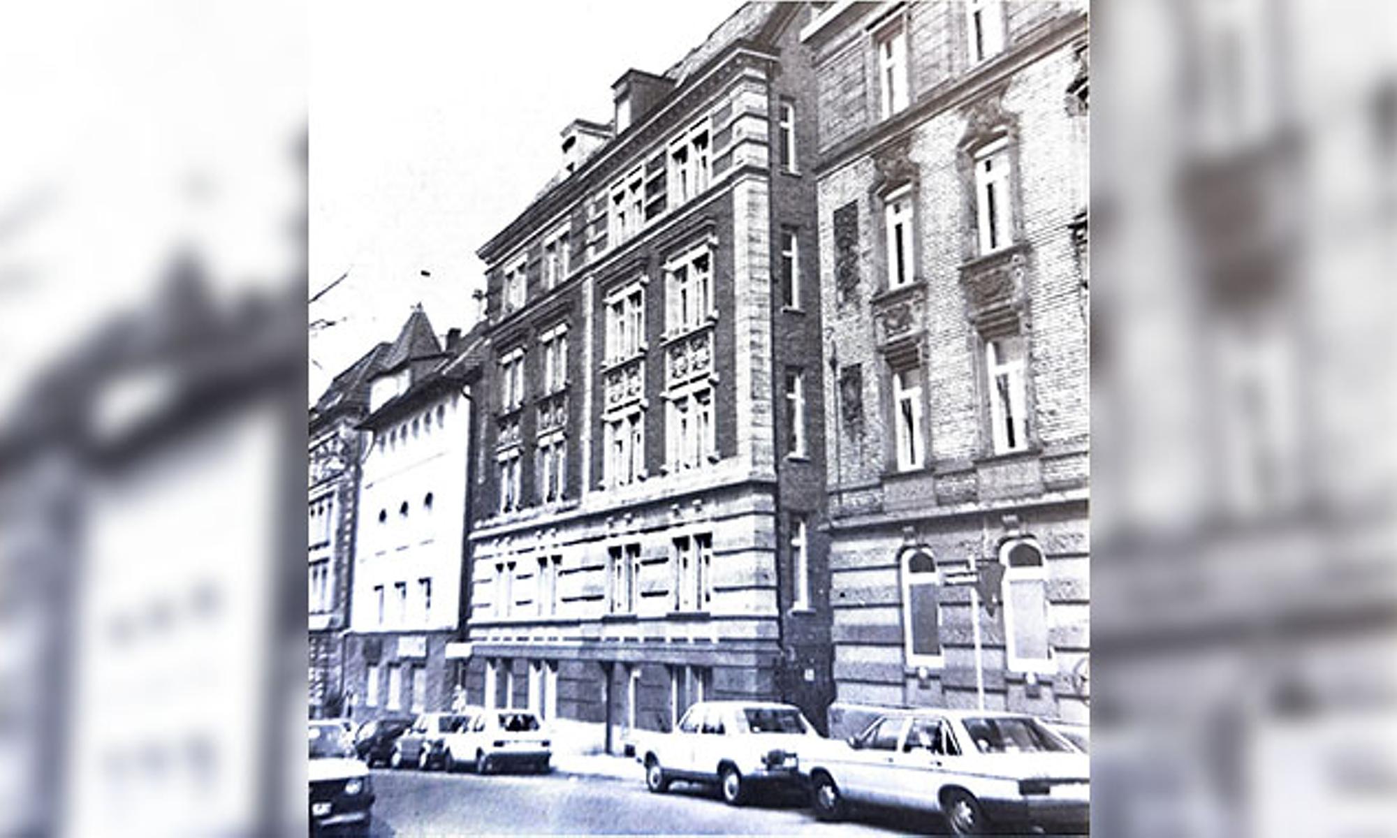 Haus Fangelsbachstraße 13 – erste gemietete Versammlungsstätte in Stuttgart 