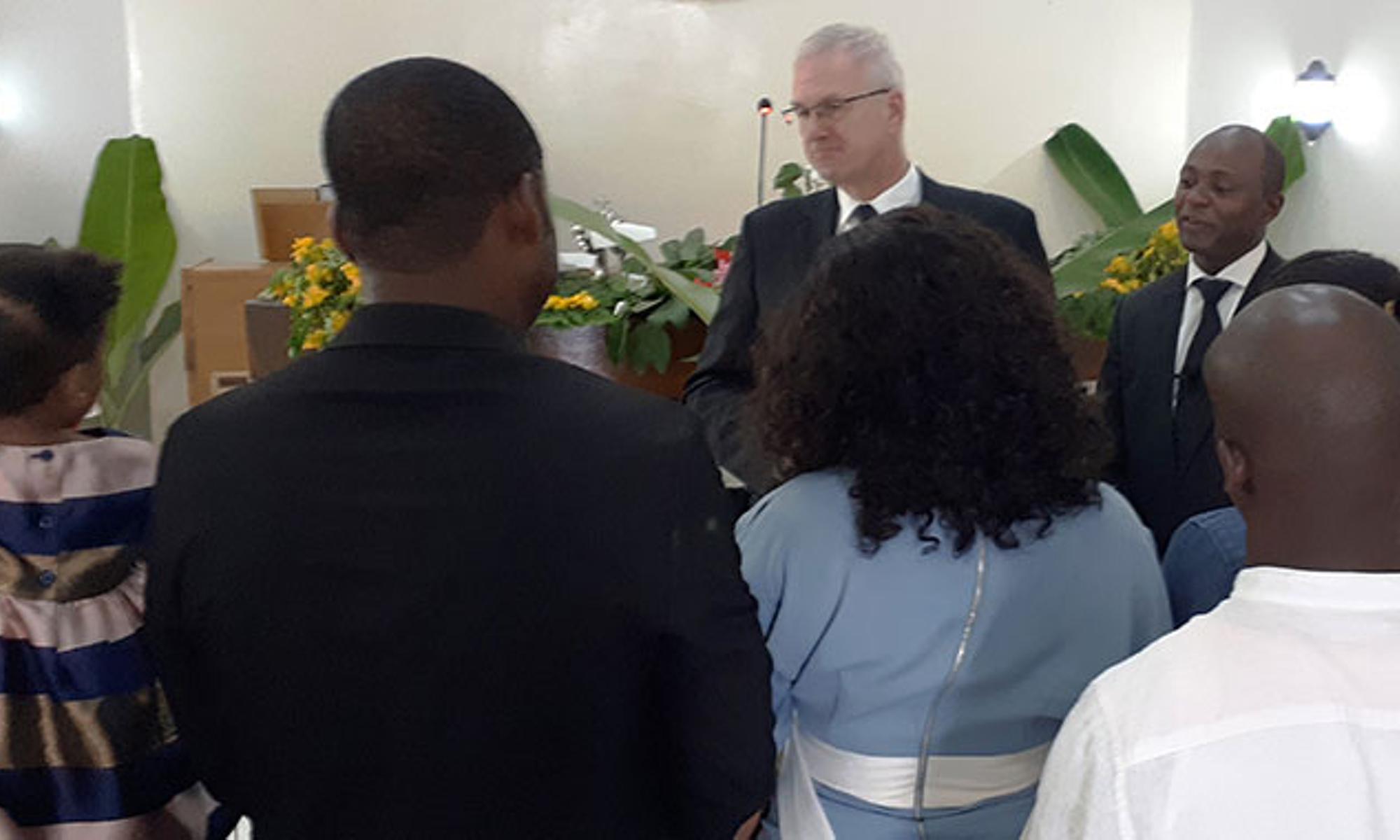 Gottesdienst in Malabo (Äquatorialguinea) - Ansprache vor der Heiligen Versiegelung