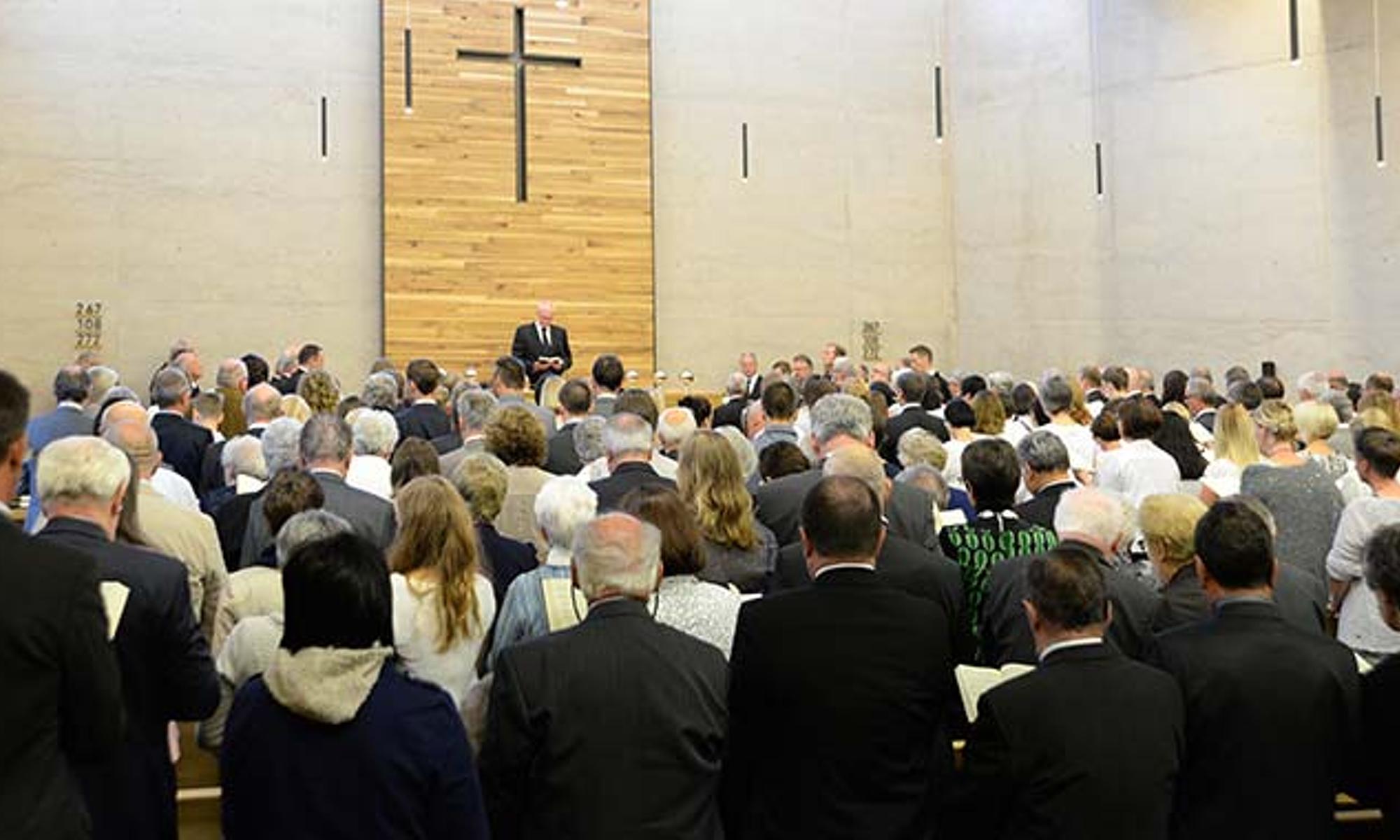 Der Gottesdienst mit Weiheakt fand am Sonntag, 2. Oktober 2016, statt