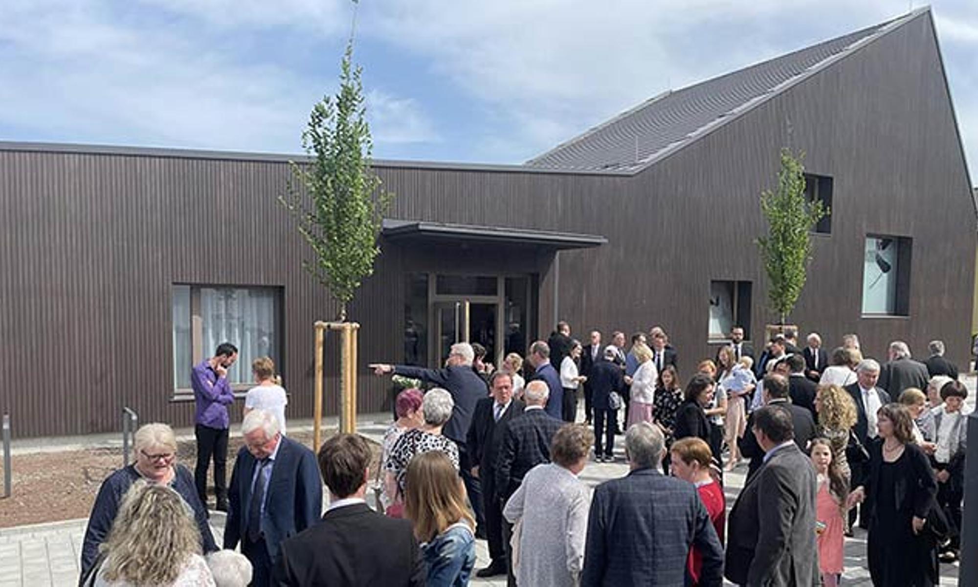 Weihe des neuen Kirchengebäudes in Gaildorf