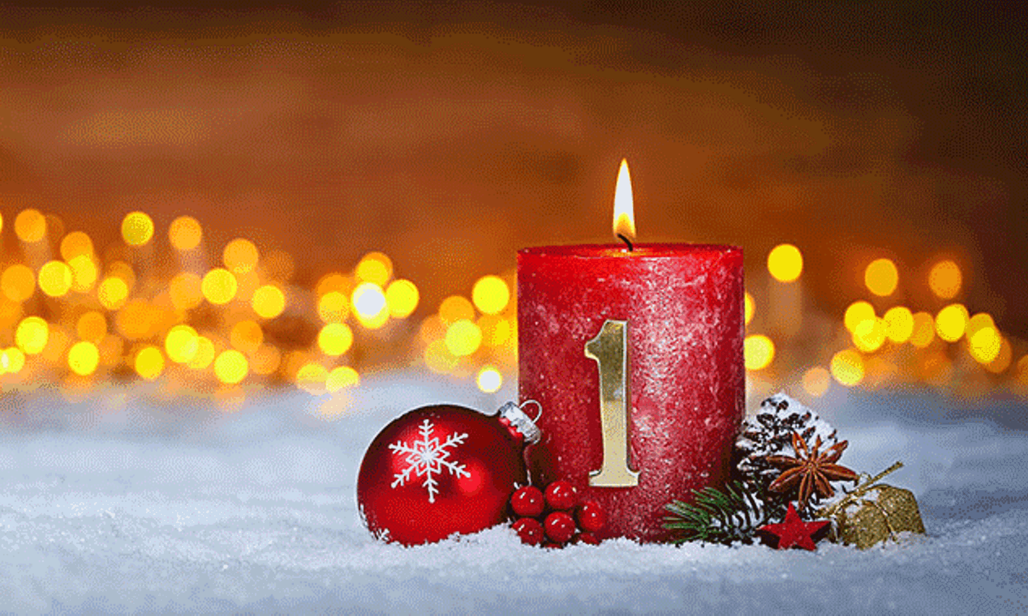 Am ersten Sonntag im Dezember feiern wir den ersten Advent.