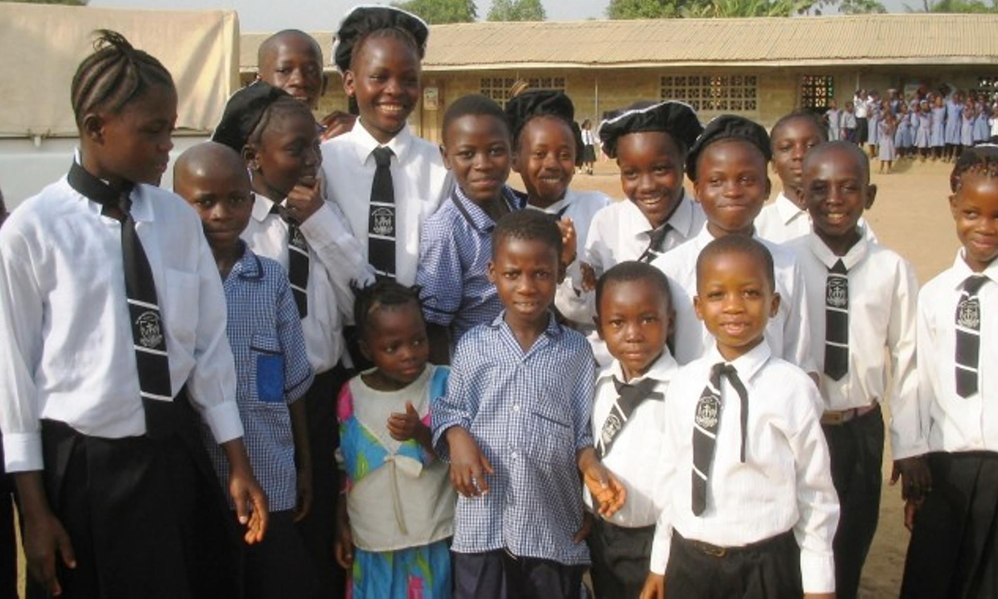 neuapostolische Schüler in Sierra Leone