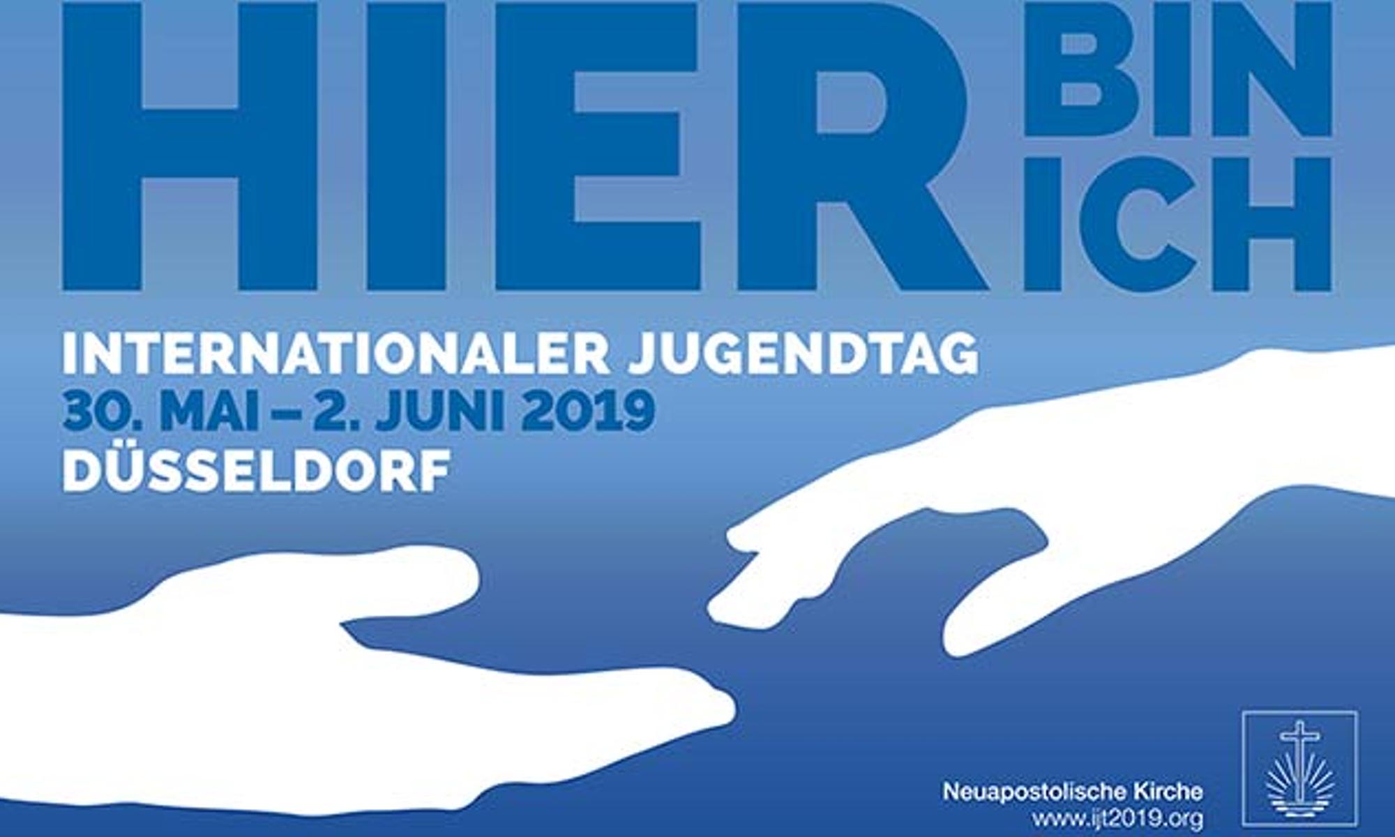 Das Plakat zum Internationalen Jugendtag 2019 in Düsseldorf