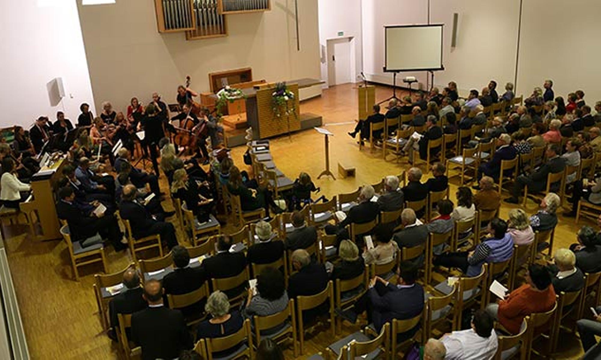 Festakt zum 100-jährigen Gemeindebestehen in Stuttgart-Zuffenhausen