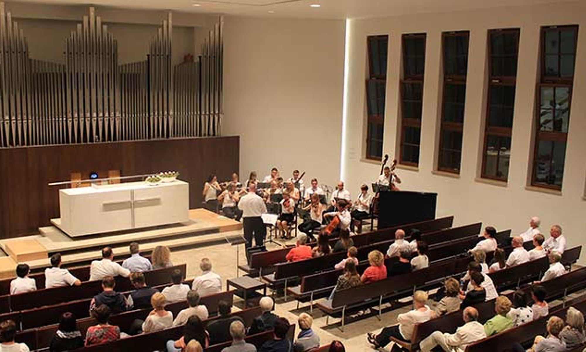 Konzert in der neuapostolischen Kirche in Memmingen