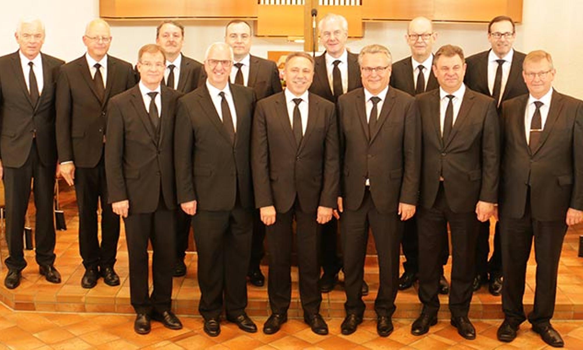 Der Bezirksapostel und Apostel und Bischöfe aus Süddeutschland in Söllingen