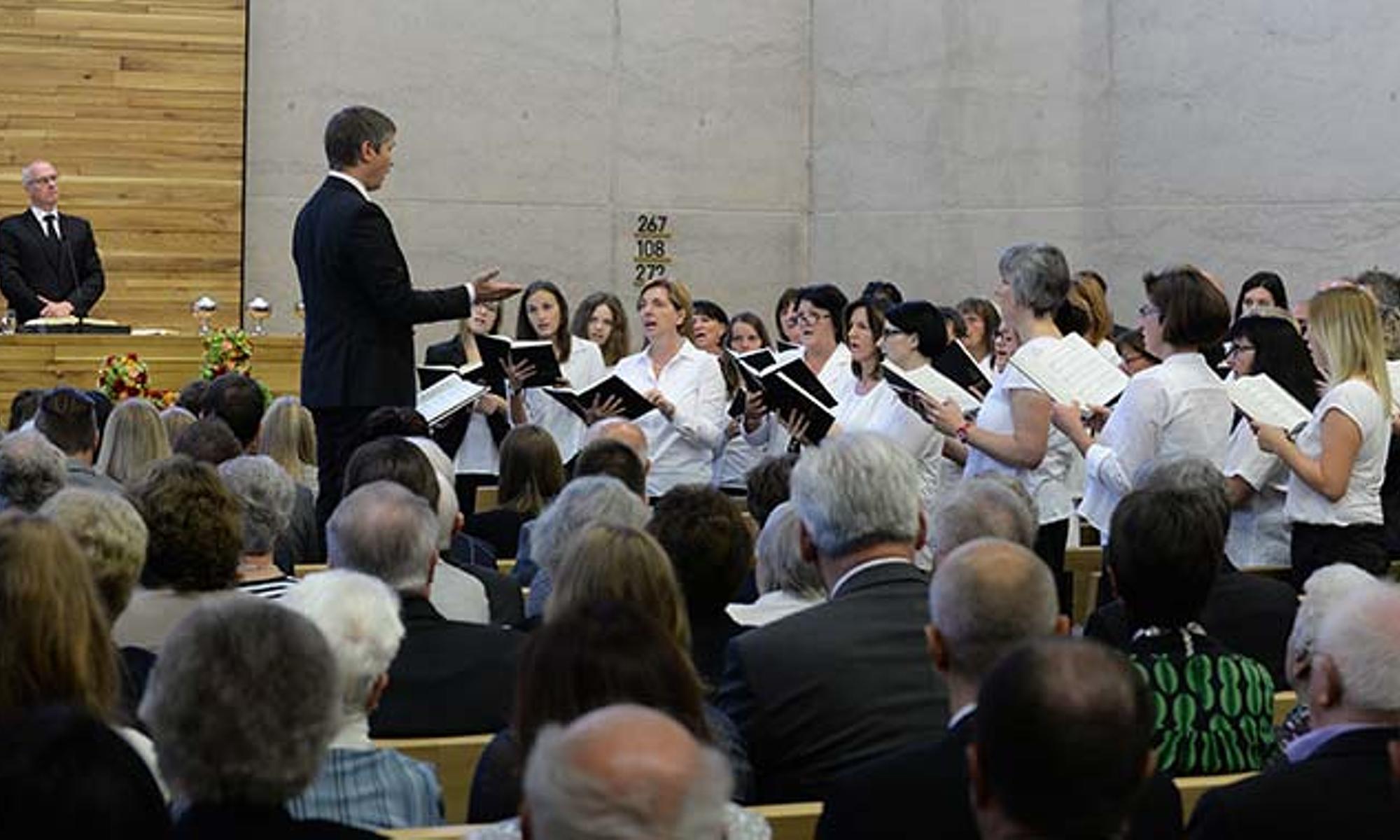Der gemischte Chor der Gemeinde Pliezhausen