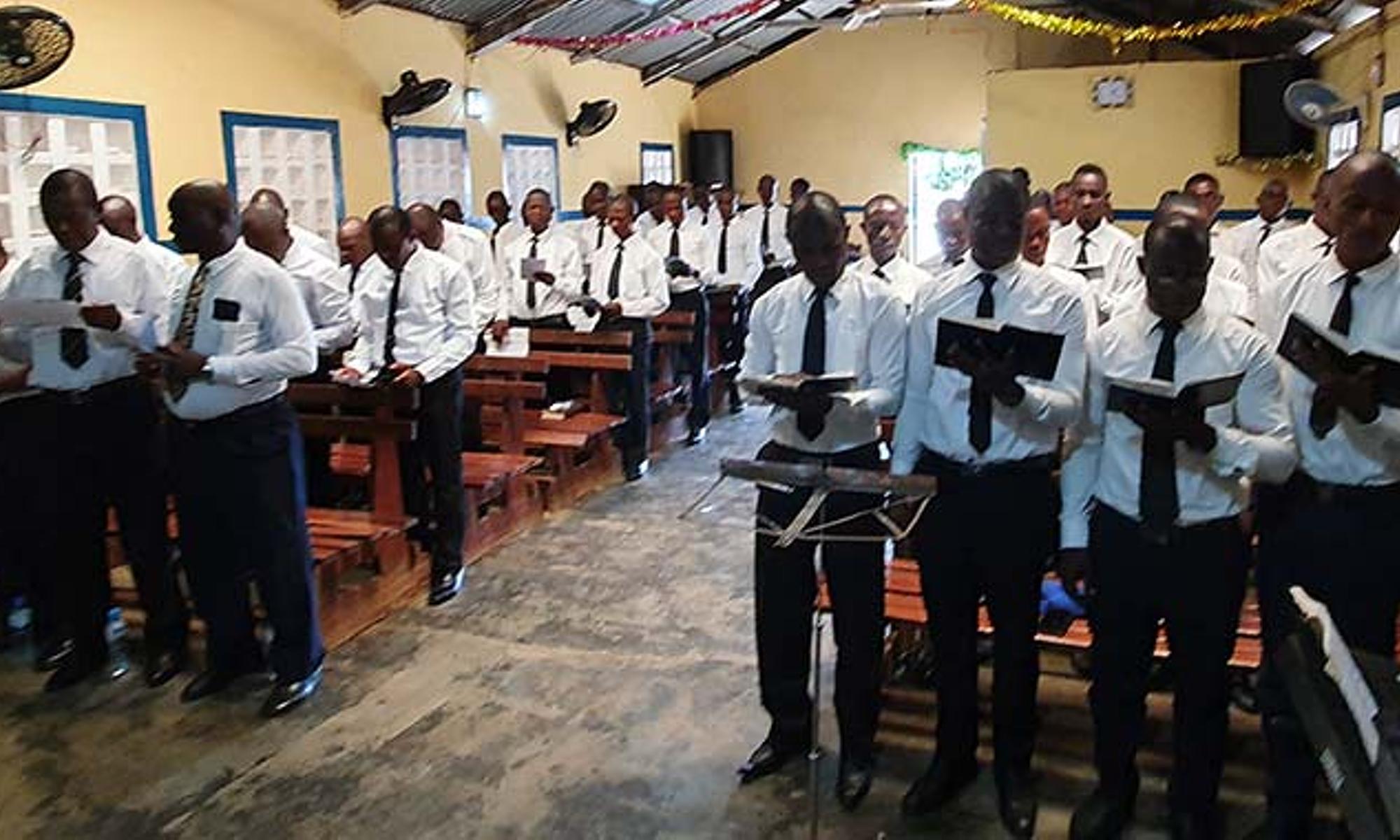 Gottesdienst für Amtsträger in Conakry Enta (Guinea)