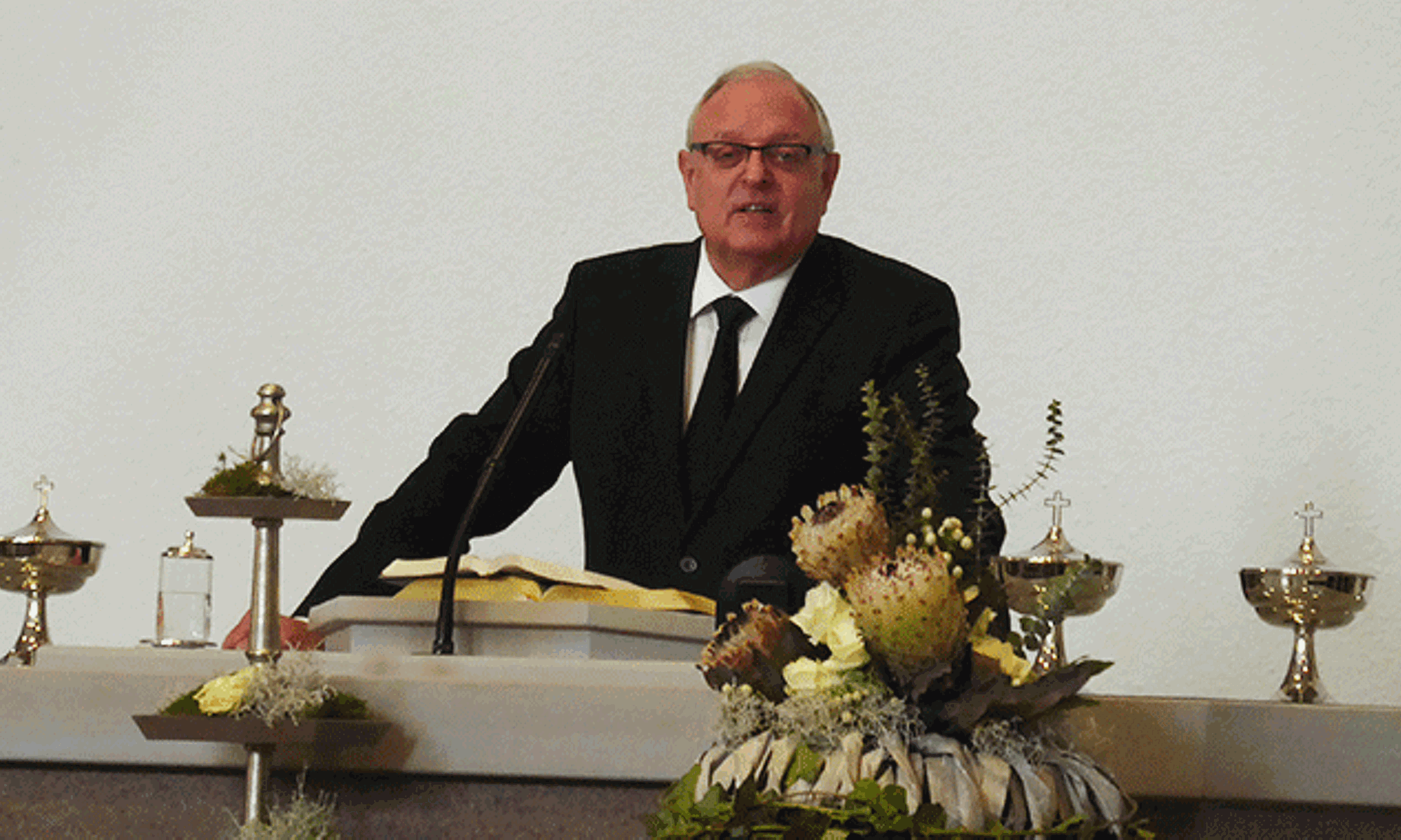 Bezirksältester Joachim Raff 